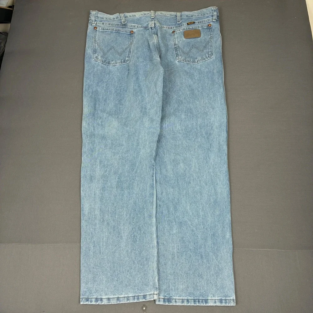 Wrangler Cowboy Cut MWZAW Light Wash Jeans Men's Size 40x30  Cowboy Western